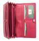 Большой женский кошелёк цвета фуксия Visconti HT35 FCS Buckingham c RFID (Fuchsia) - изображение 4