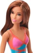 Лялька Barbie Doll Brunette Wearing Swimsuit в купальнику (GHW40) (B0814C65R4) - зображення 4