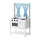 Детская кухня IKEA SPISIG белая голубая 55х37х98 см 904.171.98 - изображение 1