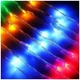 Новогодняя светодиодная гирлянда Водопад 2х2м 160 LED штора тон света разноцветная мультицветная - изображение 4