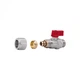 Кран шаровой обжимной SD Forte 16х1/2" НР (SF262W15) - изображение 2