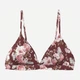 Верхня частина купальника жіноча H&M 5596300log 36 Бордова (PS2030000185894) - зображення 1