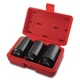 Комплект ударных головок длинных для ступичных гаек 1/2" Toptul 000257375 - изображение 1