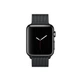 Черный ремешок для Apple Watch 42mm/44mm миланская петля (Milanese Loop) Unique covers - изображение 3