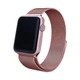 Ремешок для Apple Watch 42mm/44mm миланская петля розовое золото (Milanese Loop) Unique covers - изображение 2
