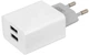 Зарядное устройство XO L65 2.4Amax (2 USB + кабель microUSB) White (26039) - изображение 3