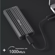 Внешний карман Blueendless 2807SN для M.2 SSD NVMe (PCIe) / NGFF (Sata) Type-C USB 3.1 Gen 2 - изображение 9