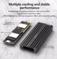 Внешний карман Blueendless 2807SN для M.2 SSD NVMe (PCIe) / NGFF (Sata) Type-C USB 3.1 Gen 2 - изображение 11