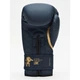 Боксерские перчатки Leone Mono Blue 12 унций темно-синие 3088_500118 - изображение 2