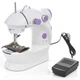 Міні швейна машинка 4 в 1 з педаллю та адаптером Mini Sewing Machine FHSM 202 Біла - зображення 1