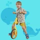 Біговел-самокат AEST B01 2 in 1 Yellow (6468271) Б/У - изображение 5