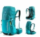 Рюкзак туристичний Naturehike NH18Y045-Q, 45 л, блакитний (6927595730508) - изображение 2
