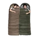 Спальник с капюшоном Naturehike U350 NH20MSD07, (1°C), левый, зелёный (A-016562) - изображение 5