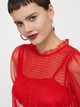 Платье H&M S Красный 0928352_кр.сетка_15 - изображение 4