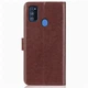 Чехол Clover для Samsung Galaxy M21 / M215 книжка кожа PU коричневый - изображение 3