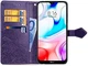 Чехол Vintage для Xiaomi Redmi 8 книжка кожа PU фиолетовый - изображение 4