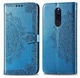 Чехол Vintage для Xiaomi Redmi 8 книжка кожа PU голубой - изображение 2