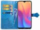Чехол Vintage для Xiaomi Redmi 8A книжка кожа PU голубой - изображение 5
