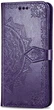Чехол Vintage для Xiaomi Redmi 8A книжка кожа PU фиолетовый - изображение 2