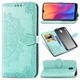 Чехол Vintage для Xiaomi Redmi 8A книжка кожа PU бирюзовый - изображение 1