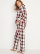 Фланелевая женская пижама Old Navy 1159758925 (Белый/Красный/Черный, XXL) - изображение 2