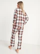 Фланелевая женская пижама Old Navy 1159758925 (Белый/Красный/Черный, XXL) - изображение 9