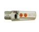 Светодиодная лампа Avolt W5W COB-8SMD Red and Blue стробоскоп 12v (12141) - изображение 2
