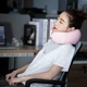 Подушка дорожная под шею BASEUS Thermal Series Memory Foam U-Shaped Neck Pillow. Pink - изображение 2
