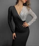 Fashions • Вечернее платье Зарин Fashions 42 серебро (8998-фг) - изображение 1