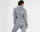 Худи женское Select Torino zip hoodie women серое XS 625210-006 - изображение 3