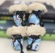 Чоботи для собак "Fashion" Blue Size 4 - зображення 2
