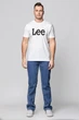 Футболка Lee Logo Tee Regular Fit (L65QAI12) Белый M-00 - изображение 1