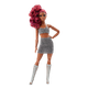 Лялька Барбі колекційна Мініатюрна руде волосся Barbie Signature Looks Doll, Petite Red Hair #7 (HCB77) - зображення 3