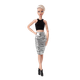 Лялька Барбі колекційна Висока блондинка Стрижка піксі Barbie Signature Looks Doll, Tall Blonde Pixie Cut #8 (HCB78) - зображення 6