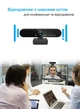 Веб-камера SWT Q8 FullHD 1080P (1920 х1080) микрофон с шумоподавлением SWT Q8 + колпачок-крышка на объектив - изображение 5
