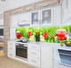 Наклейка на кухонный фартук 60 х 300 см, фотопечать с защитной ламинацией натюрморт с яблоками (БП-s_ed617-3)(БП-14-s_ed617) - изображение 4