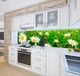 Наклейка на кухонный фартук 65 х 250 см, фотопечать с защитной ламинацией Ромашка (БП-s_fl11399-2)(БП-13-s_fl11399) - изображение 1