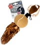 Іграшка для собак GiGwi Борсук з двома пискавками Catch&fetch 32 см (75075Collar) - зображення 2