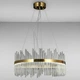 Люстра подвесная LED Light House LS-17097 GD+CL 800MM золото - изображение 1