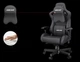 Poduszka pod głowę do fotela Anda Seat Kaiser 2 Black (AC-AD12XL-07-B-PV-NPXL) - obraz 2