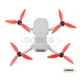 Комплект лопастей трехлопастных (4 шт) MaxFun H2 Red - для DJI Mavic Mini/Mini 2/Mini SE - изображение 3