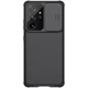 Карбоновая накладка Nillkin Camshield (шторка на камеру) для Samsung Galaxy S21 Ultra Черный / Black - изображение 1