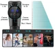 Перкуссионный ударный массажер Rlaxyoo S3 Massage Gun Массажный пистолет (6 насадок) 2400 мАч 30 режимов - изображение 10
