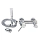 Кран в ванную одновентильный с коротким гусаком GROHE Concetto хром латунь 32212001 - изображение 2