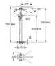 Cмеситель для ванны напольный GROHE Essence хром латунь 25248001 - изображение 2