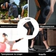 Наколенники спортивные Power System Knee Support Evo PS-6021 Black/Orange M - изображение 2