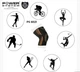 Наколенники спортивные Power System Knee Support Evo PS-6021 Black/Orange M - изображение 7