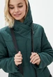 Демисезонная куртка косуха больших размеров Modniy OAZIS 48-50 Зеленый (90413/1 48-50) - изображение 5