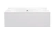 Ванна акрилова Besco Vitae 180х80 (WAV-180-PK) - зображення 5