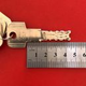 Циліндр EVVA 4KS (51xK61) 3KEY ключ-тумблер бронза - зображення 6